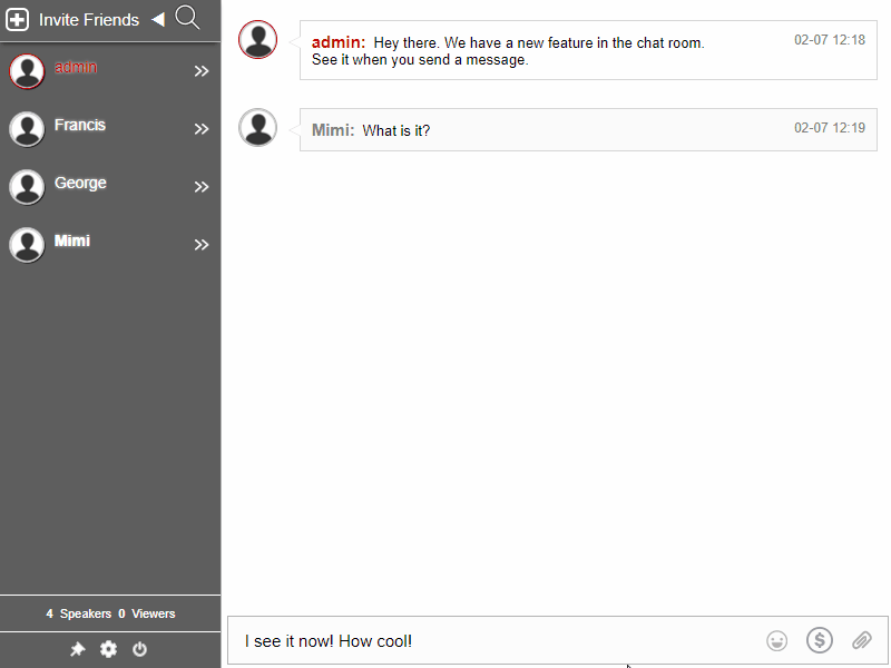 live chat slow down