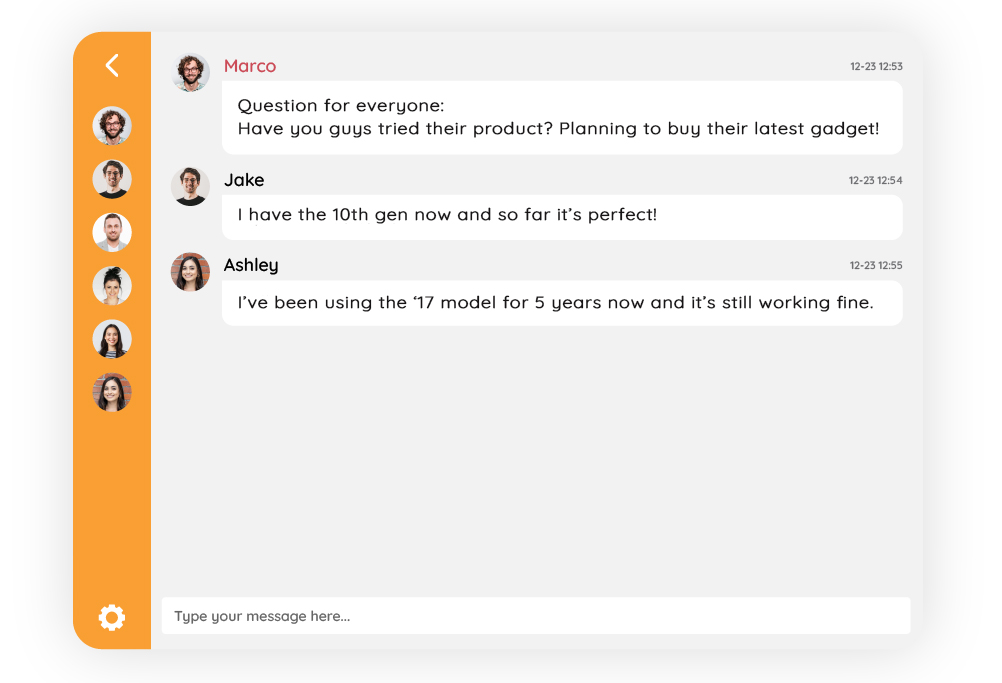 live chat
