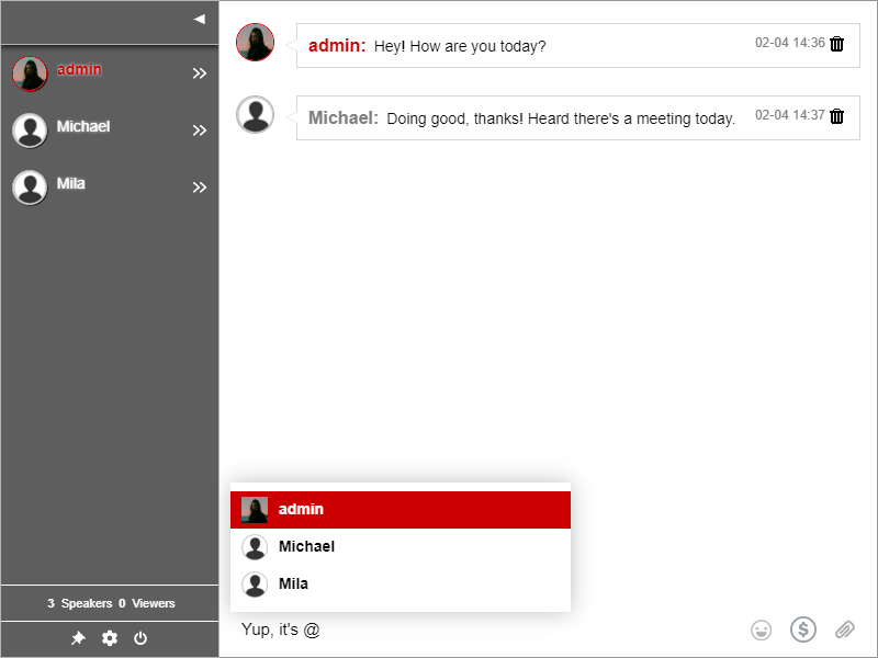 mentions