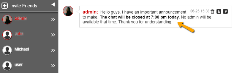text formatting