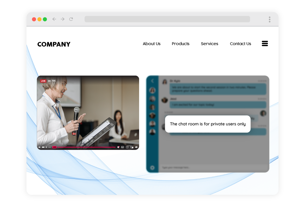 RumbleTalk Members Chat