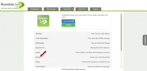 design button