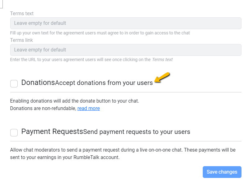 donations