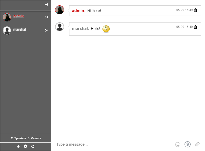 chat