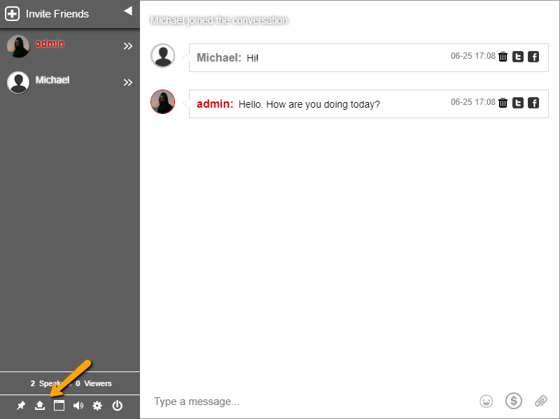 community chat