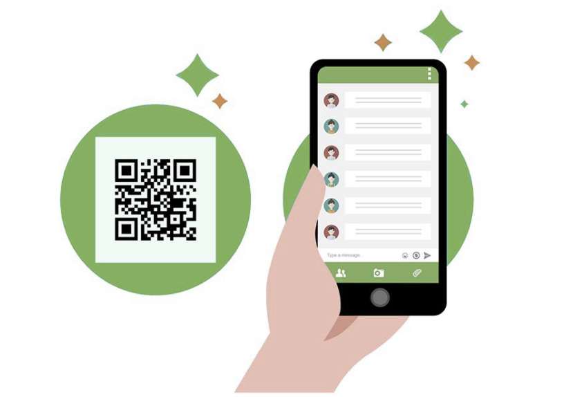 hide qr code
