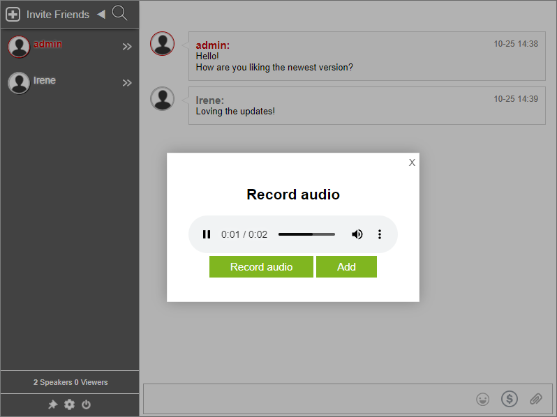 record