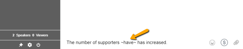 text formatting
