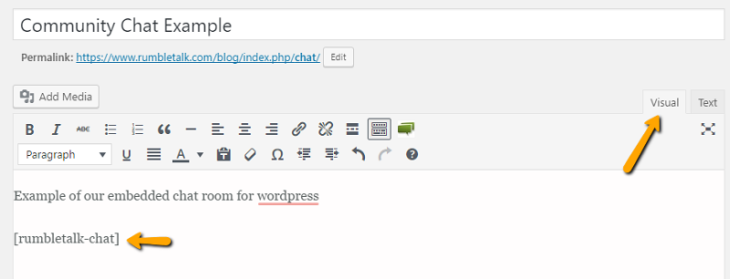 wordpress blog